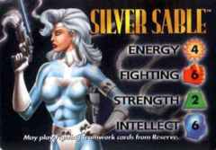 Silver Sable 4-Grid Character Card